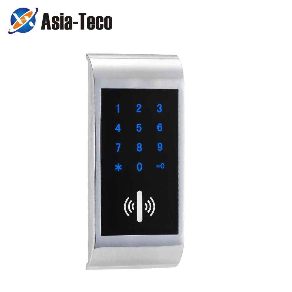 Metal Digital Keyless Touch Keypad Sauna Cabinet Lock RFID Card Key Electronic Password Lock for Home Security