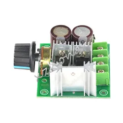 Bomba reguladora de velocidade do motor dc, interruptor de regulação de velocidade sem passo, alta eficiência, 10a, 12v-40v