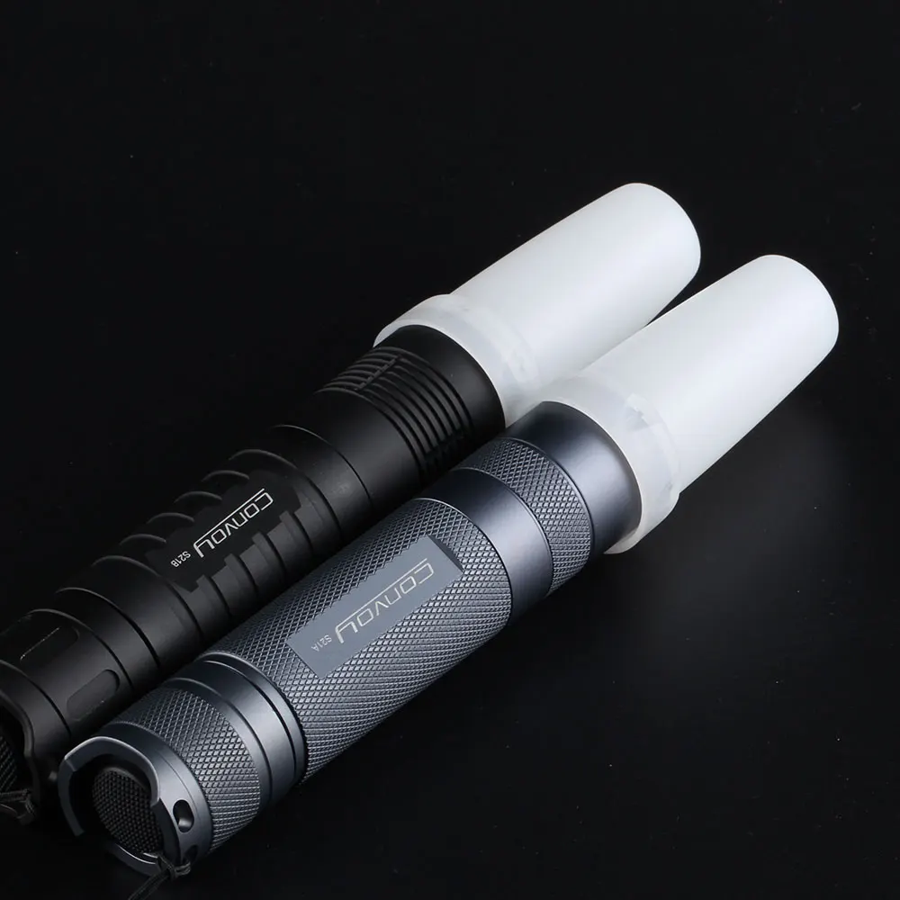 White Convoy Diffuser for S21A S21B S21E Flashlight