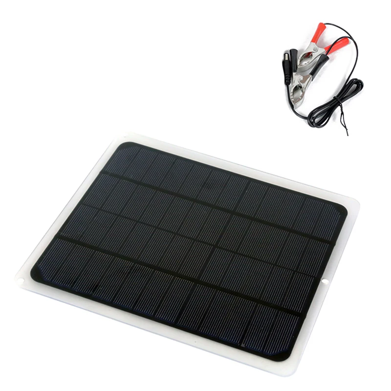 20W Solar Panel USB Mobile Phone Outdoor Emergency Charger for Boat Car Home Camping