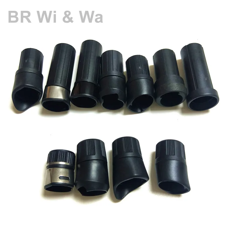 BR Wi&Wa    Graphite reel seat Nut  size #16  DIY reel seat repair fishing rod 5pc / set