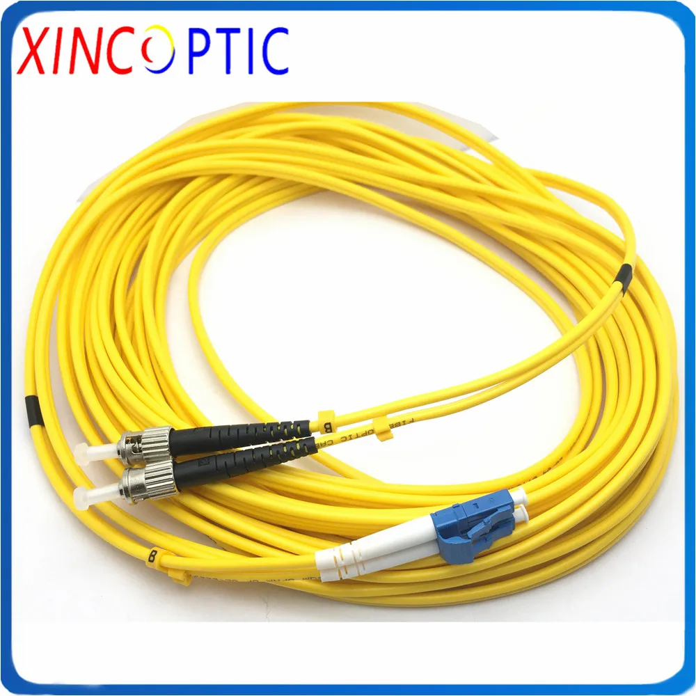 

Free Shipping LC-SC DX Fiber Jumper,SM Simplex SC/UPC-LC/UPC 10M 15M 20M 25M 30M 9/125um 3.0mm PVC Fiber Optic Cable Patch Cord