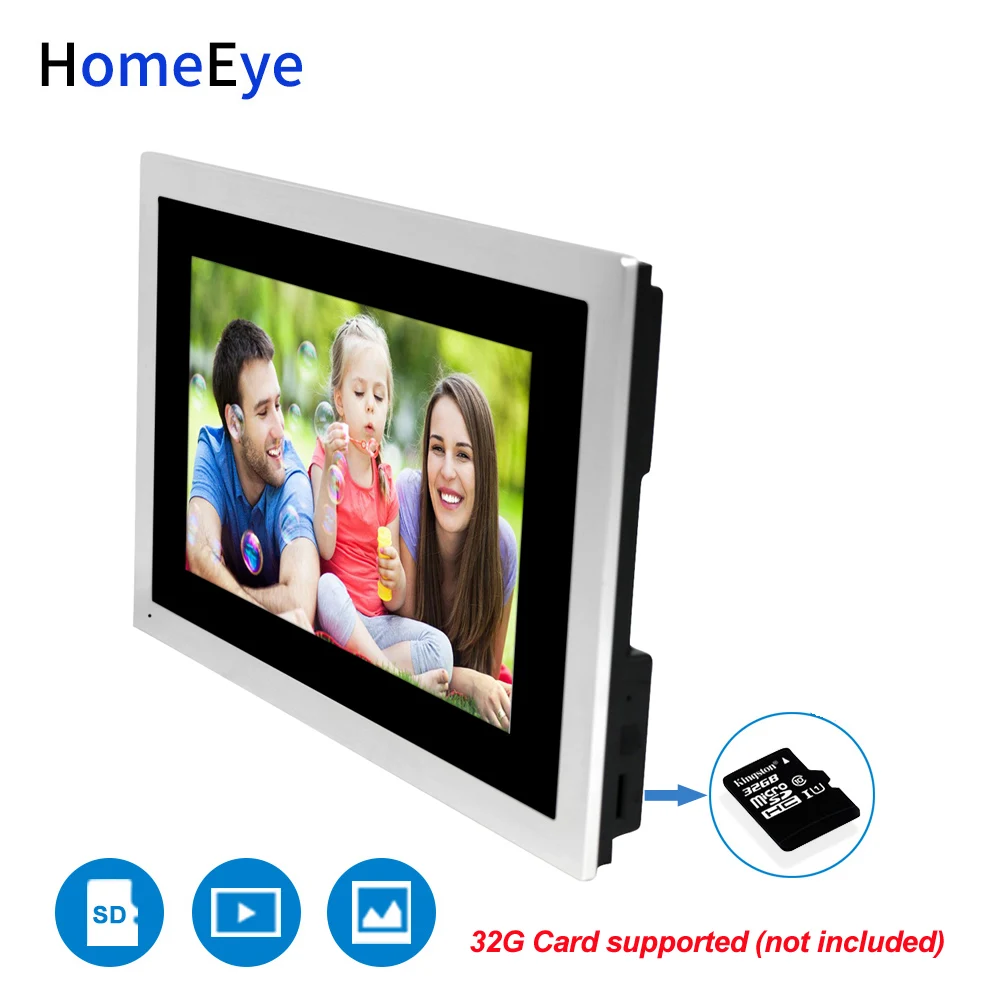 

10inch Touch Screen Monitor Display for WiFi IP Video Door Phone Video Intercom System (monitor only)