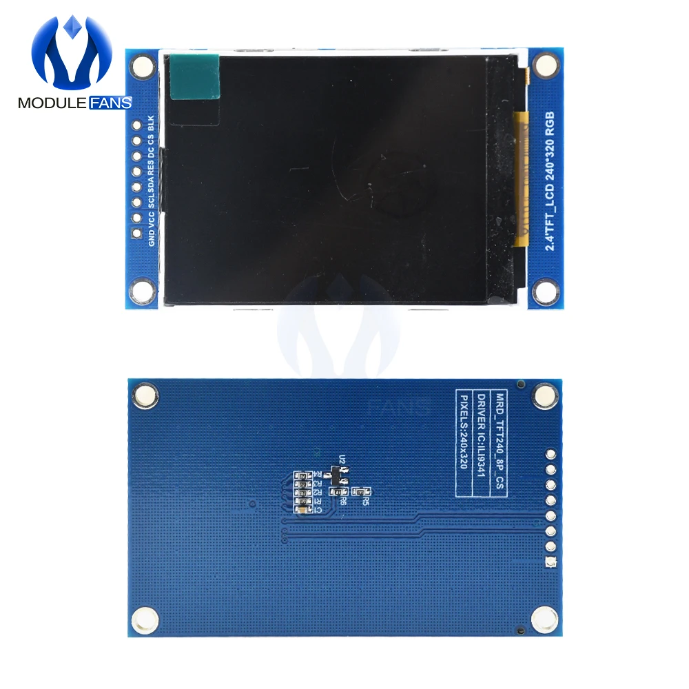 2.4 "240X320 Tft Lcd Display Module 2.4 Inch 240*320 3.3V Lcd Module Spi Driver ic ILI9341 Voor Arduino