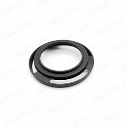 Metal Vented Lens Hood Lens Shade thin wide angle Screw in Universal 49/52/55/58/62/67/72/77 mm support filter cap