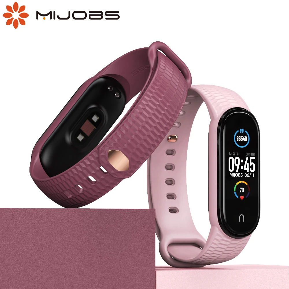 Mi Band 5 6 7 Strap Translucent Silicone for Xiaomi Mi Band 6 Wristbands Pulseira Miband 5 6 Bracelet Xiomi Opaska Replacement