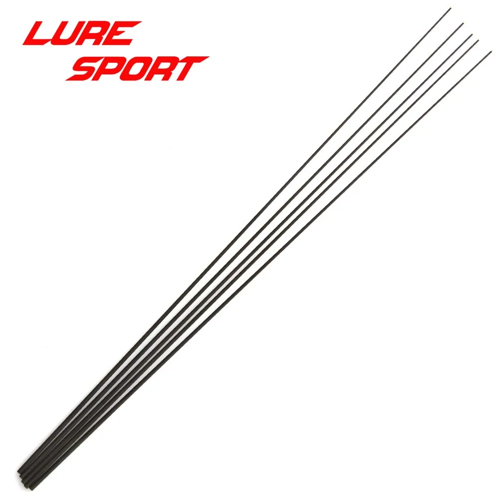 LureSport 5 sztuk 10 sztuk 32cm wędka z litego węgla końcówka pusta bez farby elementy do budowy wędki naprawa wędki DIY akcesoria