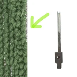 1pc Metal Cut/Loop Pin Needle Scissors for Electric Hand Rug Tufting Gun Carpet Weaving Machine Tools Accessories