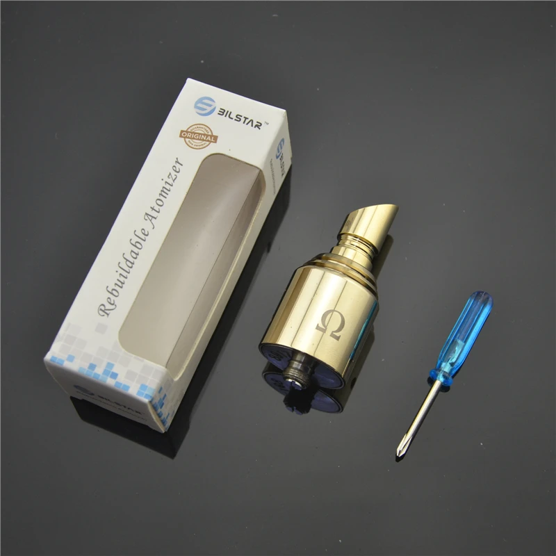 Omega RDA Rebuildable Druipende Verstuiver 304 Roestvrij Staal RTA RBA 22 Mm Elektronische Sigaret Diy Vaporizer Voor Mech MOD Box Kit