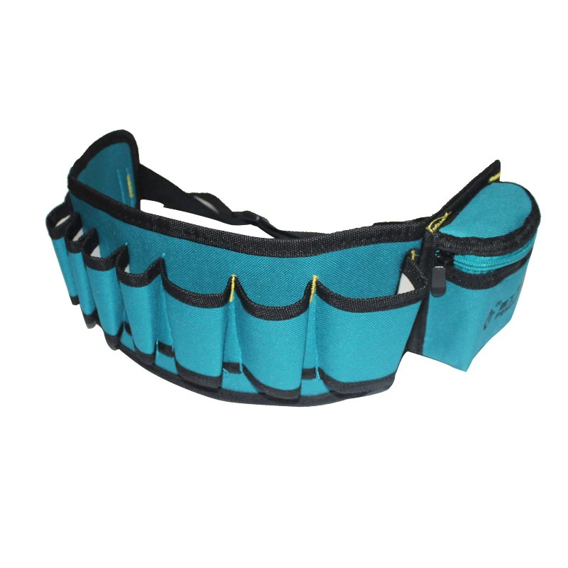 530*135mm Waist Bag Multi-pockets Tool Bag 600D Oxford Cloth Multifunction Durable Pocket Electrician Tool Bag Waist Oganizer