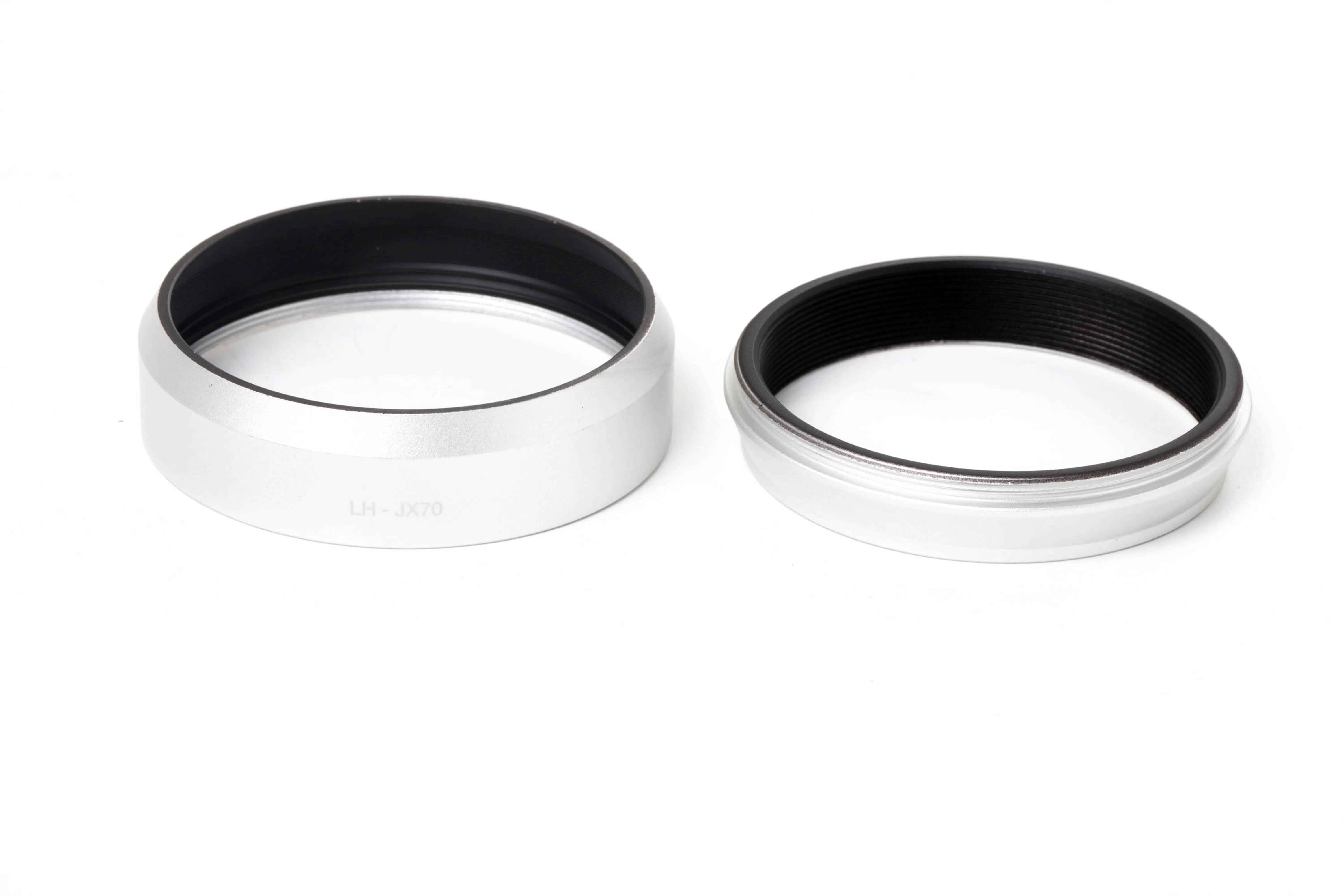 Cubierta adaptadora de Metal para lente de Fujifilm X70, anillo adaptador de 49mm, LH-JX70, LC4140