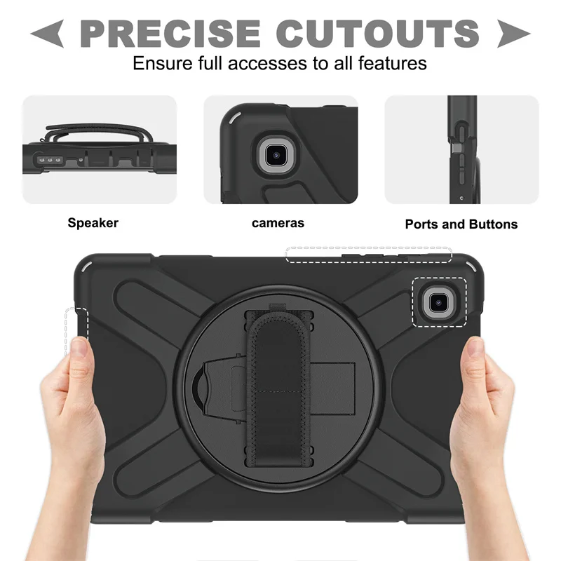 Etui do Samsung Galaxy Tab A7 Lite 8.7 "2021 SM-T220 SM-T225 T220/T225 8.7 cala Tablet Heavy Duty wytrzymałe, odporne na wstrząsy obudowy — zdjęcie produktu 5