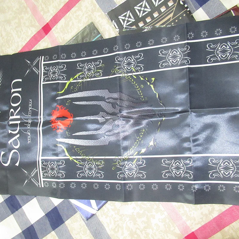46x150cm Satin LORs flag banners Home Decorative Flags Rohan Sauron Isengard HQ bar room decoration Flag LOR banner