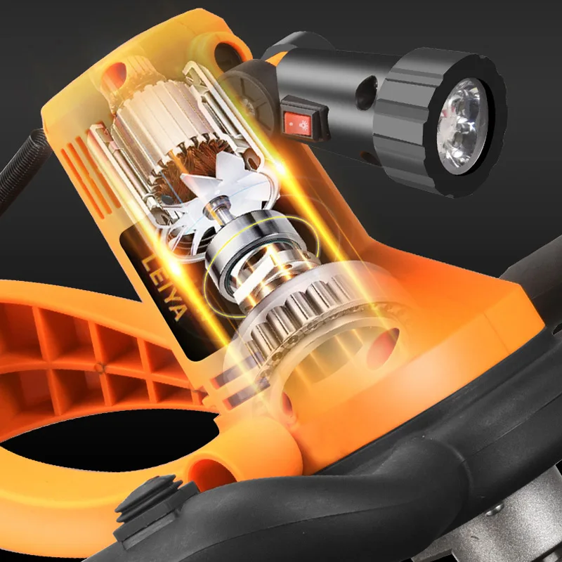 220V 2880W Electric Cement Mortar Trowel Paint Coating Mixer 6 Speeds Adjustable Electric Cement Mixer Power Tools