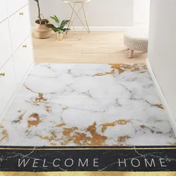 Dust-proof Door Mat Carpet Freely Cuttable Custom Kitchen Mat Bathroom Mat PVC Anti-slip Home Hallway Entrance Large Mats Carpet