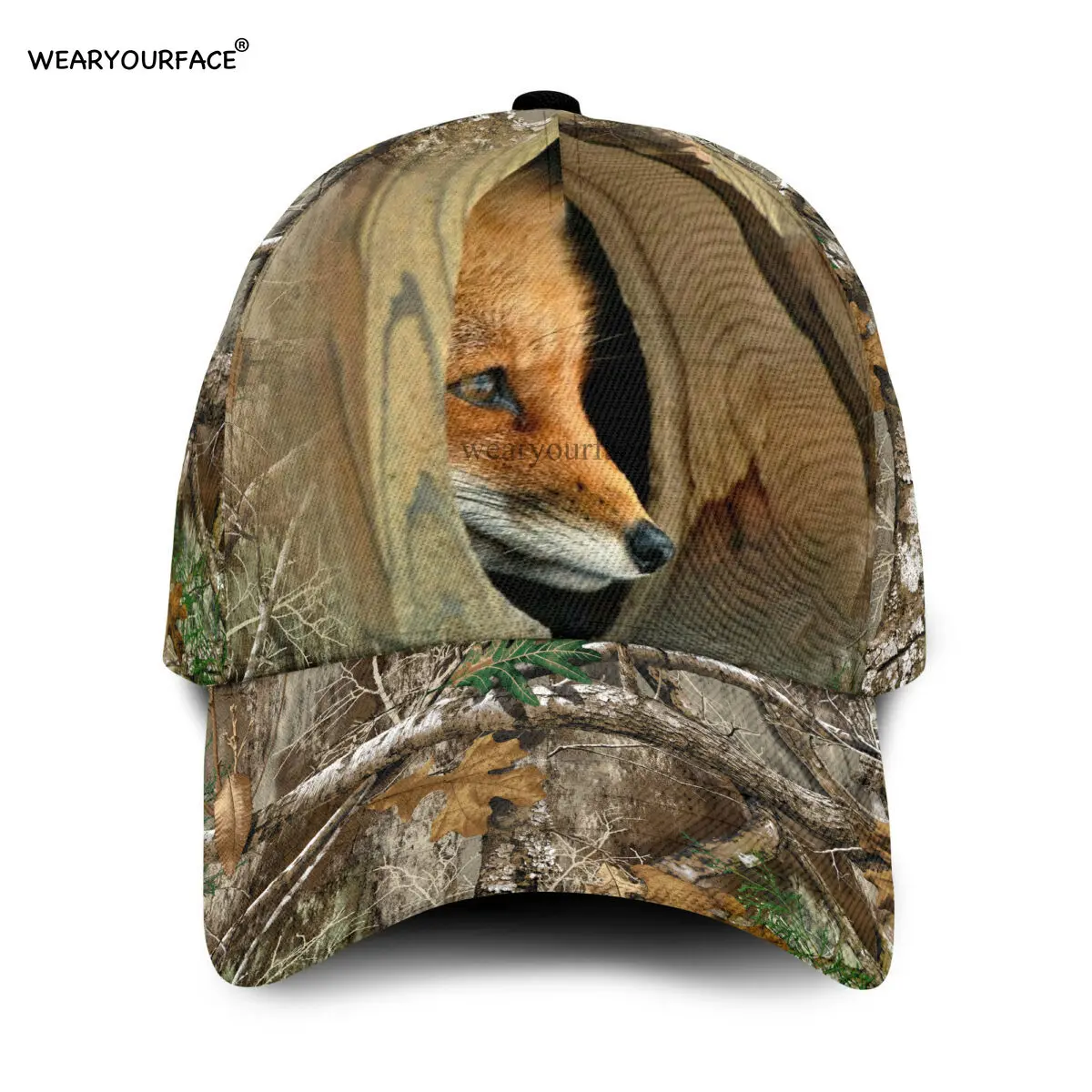 Love Deer Hunting Wildlife 3D All Over Printed Snapback Hat Men Women Adult Sports Headwear Outdoor Sun Visor Baseball Cap