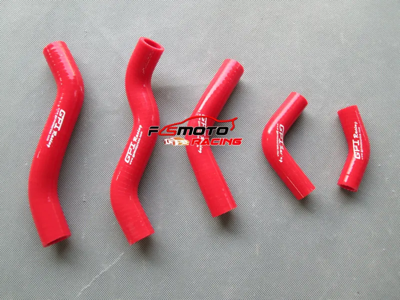 5PCS For Honda CR125 CR 125 1998 1999 98 99  Motorcycle Silicone Hose Kit Radiator Heater Coolant Water Pipe