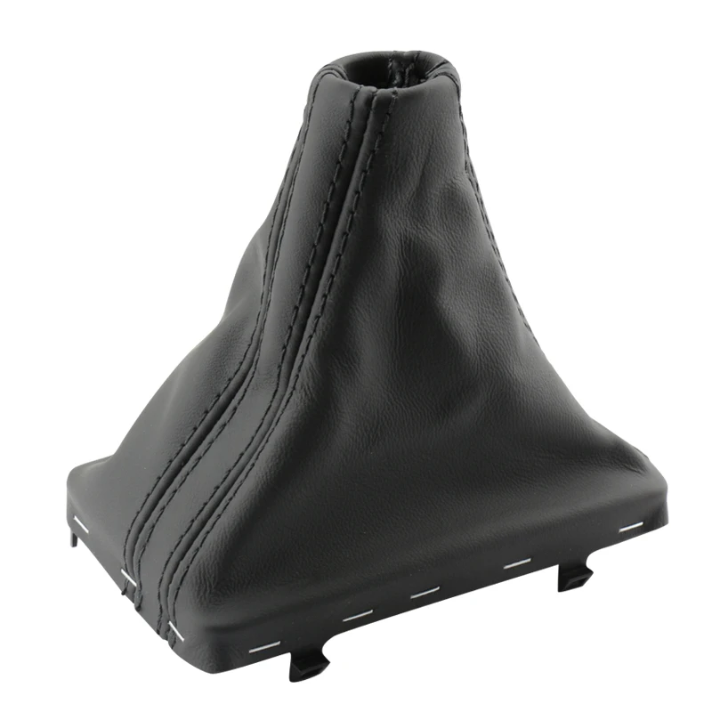 For audi a3 A1 3 6 7 Q3 RS Q3 RS 3 4 5 6 7 car leather shift lever gear lever cover shift lever dust cover Gear Shift Collars
