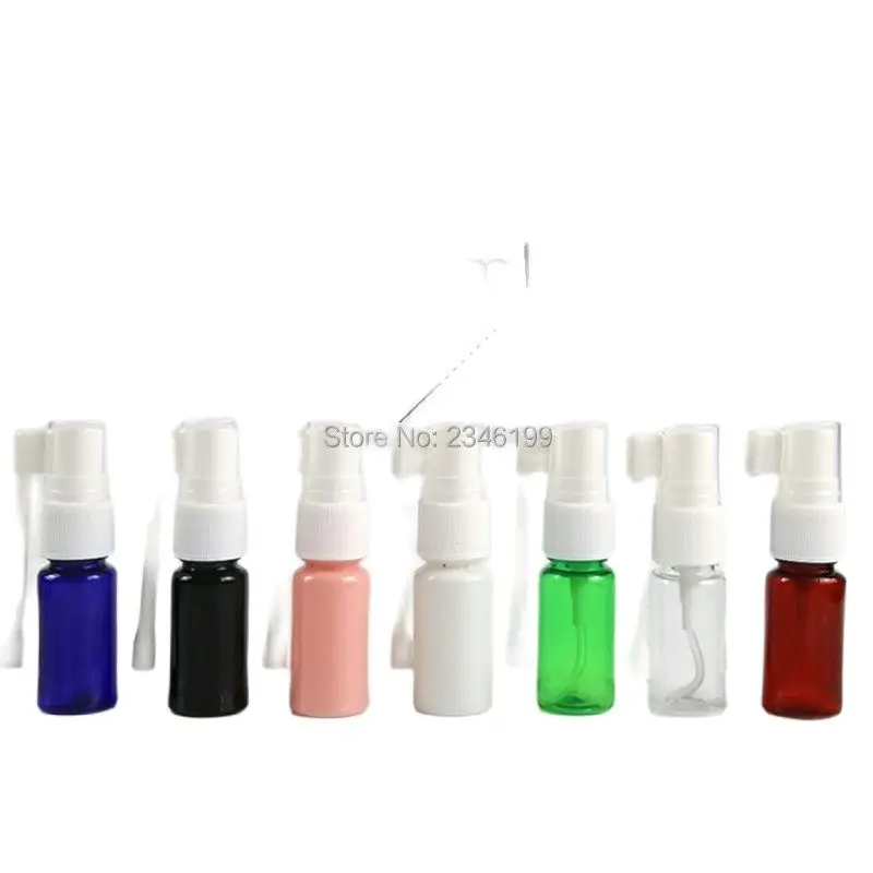 Plastic Spray Bottle 10ml Empty Elephant nose Spray Bottle 20ml Plastic Liquid Container Empty Color Spray Bottle 30ml 50pcs