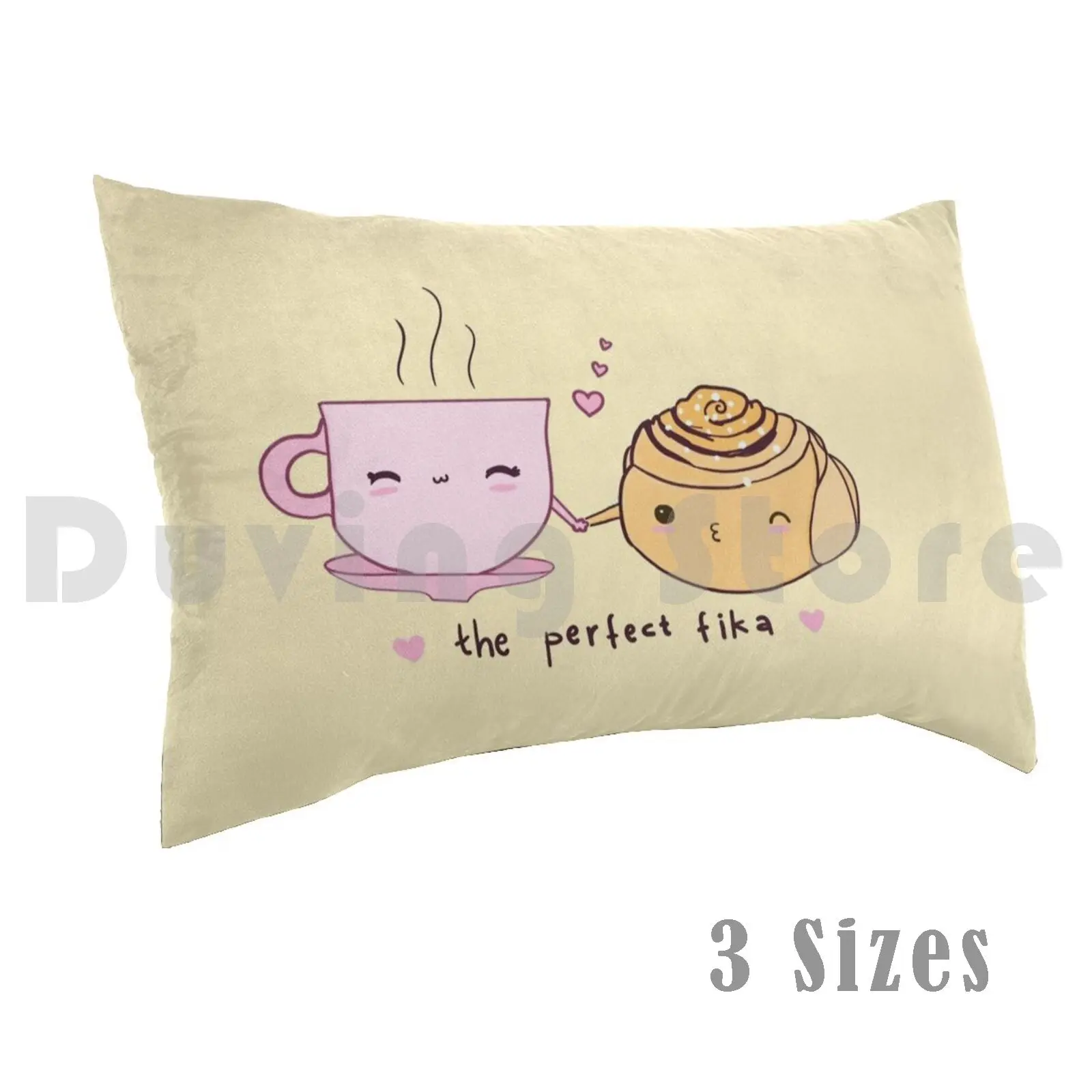 Funda de almohada Fika perfecta 3065 Perfect Fika Fika Fikapaus sueco Fika Coffee Break Coffee Lover