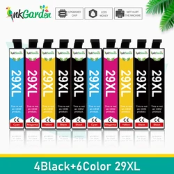 InkGarden Replacement 29 29XL T2991XL T2991 For Epson Ink Cartridges XP-332 XP-345 XP-442 XP-432 XP-435 Printer