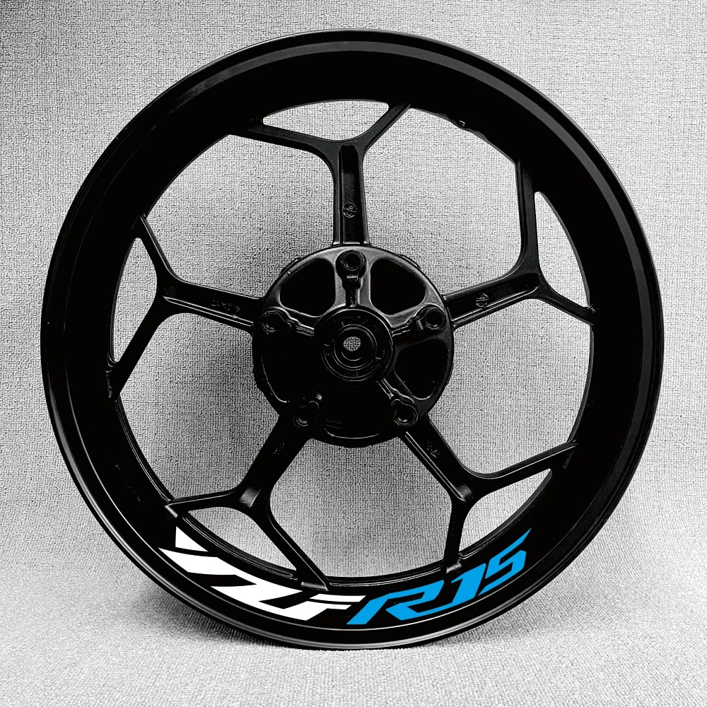 Motorcycle products new personality Apply to R15 R6 R1 R125 wheels modified decals reflective wheel frame waterproof stickers