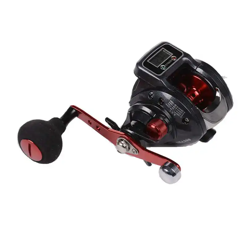 Carrete baitcasting con contador digital de línea y perfil bajo - imagen 3