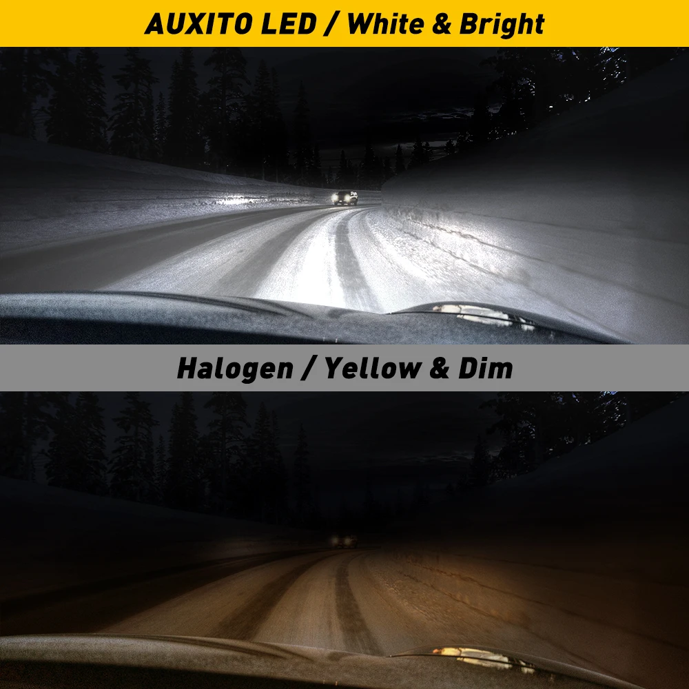 AUXITO M3 H7 H4 Led H11 9003 H8 HB3 9005 9006 HB4 LED Car Headlight Bulb For Toyota Yaris 2007 FJ Cruiser MR2 Spyder Sienna T100 image 5