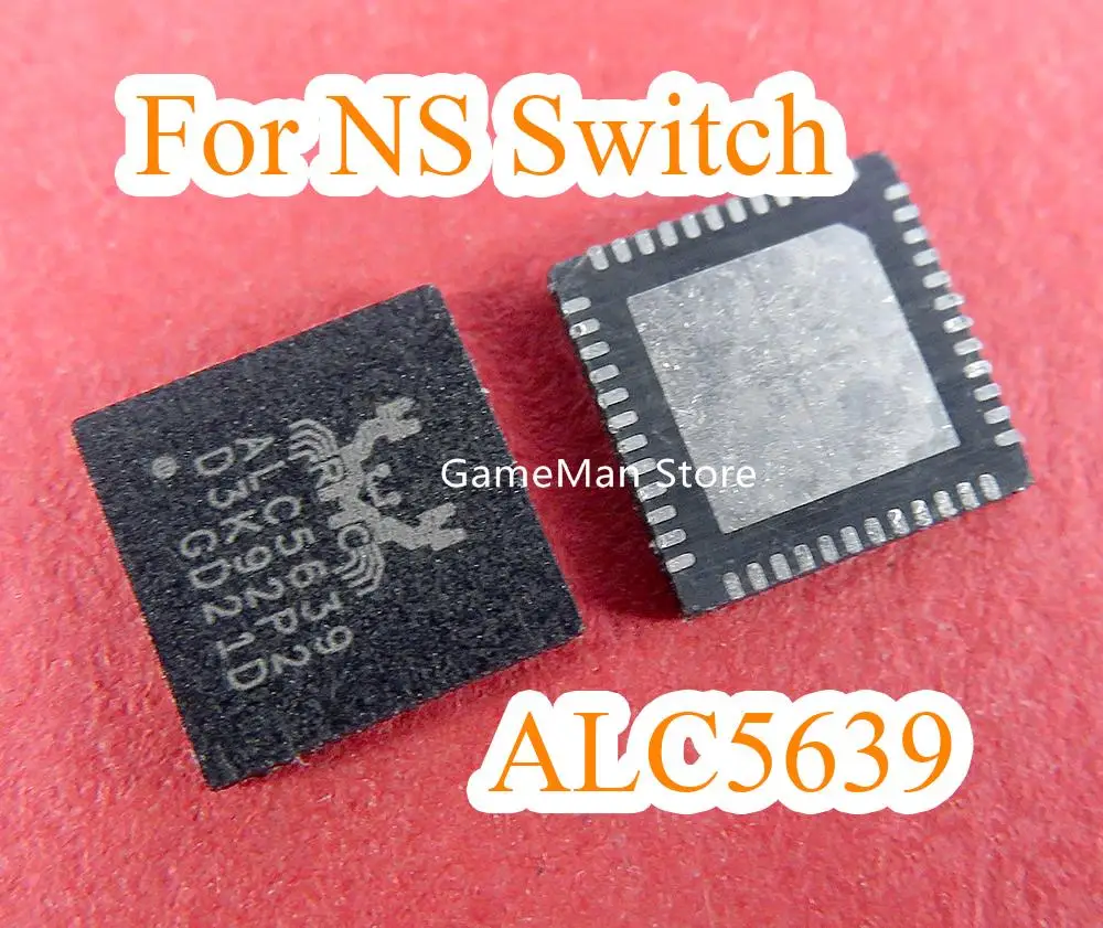 50pcs New ALC5639 ALC5639-CGT 48pin sound card ic for ns Nintend switch console replacement