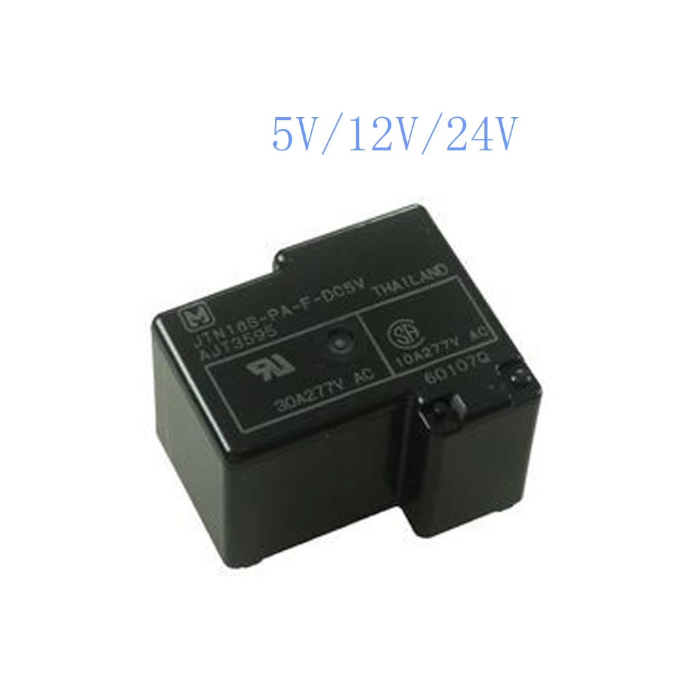 1PCS  100%Original New Relay JTN1aS-PA-F-DC5V AJT3595 JTN1aS-PA-F-DC12V AJT3515  JTN1aS PA F DC24V  5V 12V  24V  4PIN  30A