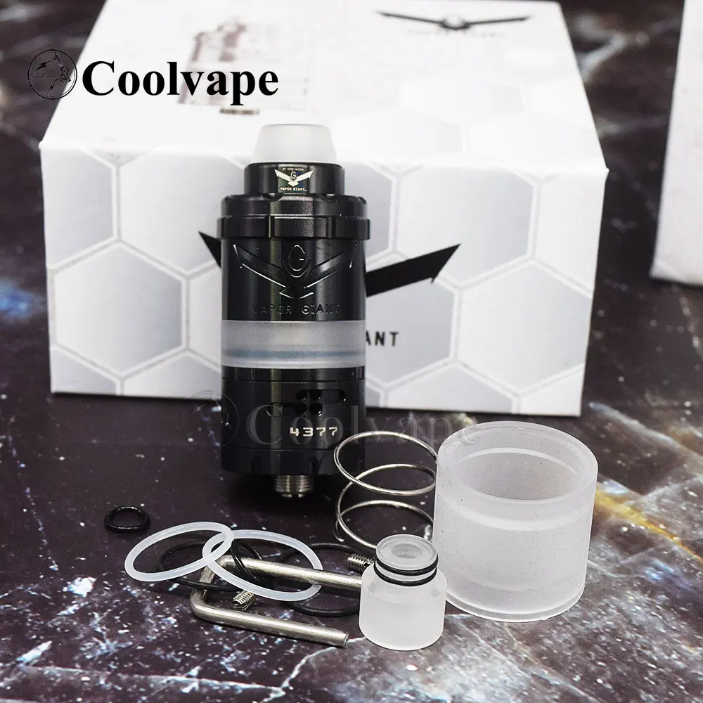 Coolvape بخار عملاق Kronos 2 S هيئة الطرق والمواصلات 23 مللي متر 4 مللي قدرة 316ss قابلة لإعادة البناء قابل للتعديل تدفق الهواء MTL أو DL أعلى ملء المرذاذ هيئة الطرق والمواصلات