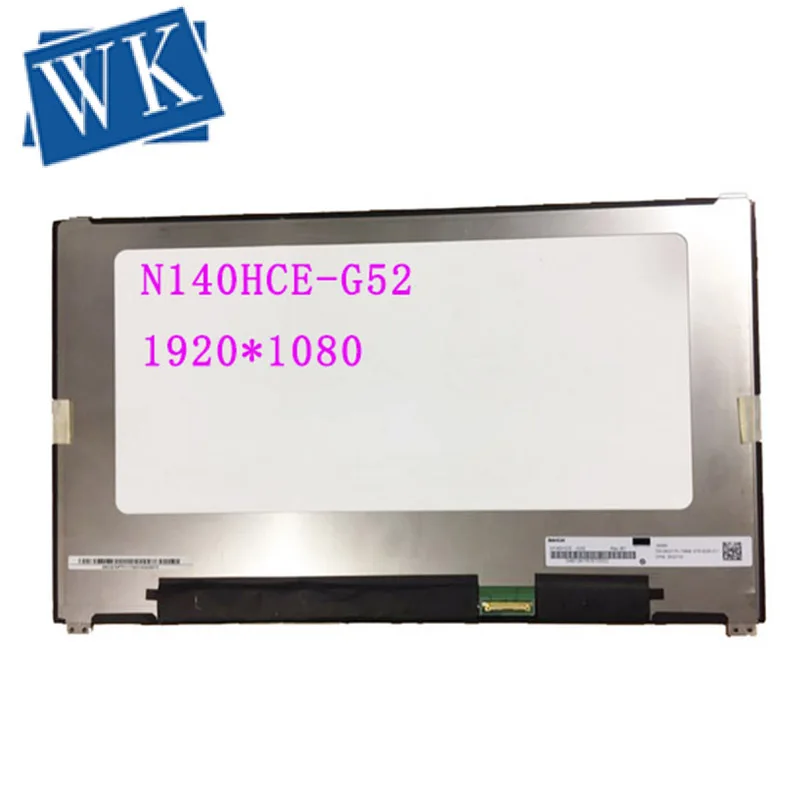 

N140HCE-G52 NV140FHM-N47 B140HAN03.3 LP140WF7-SPH1 For DELL Latitude 7480 7490 7468 14.0" Laptop FHD Display EDP 30 PINS