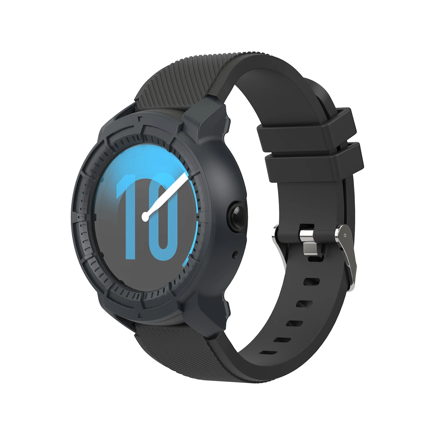 Funda SIKAI para Ticwatch E2, carcasa dura de PC, funda protectora de pantalla para Ticwatch E2, accesorios para reloj inteligente