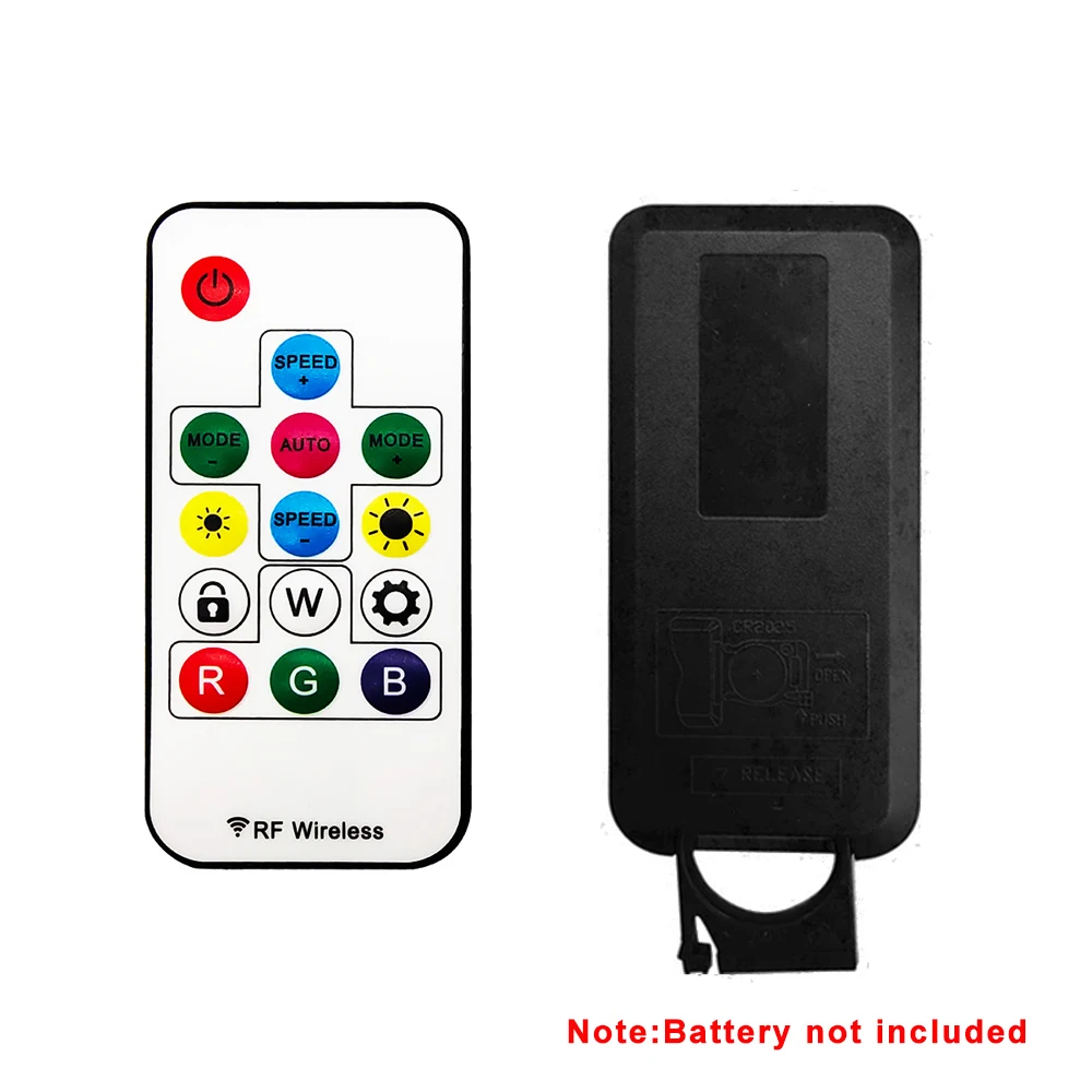 DC5-24V 14Keys Led Controller Smart RF Wireless Full Color Remote For 3Pin Individual Addressable 5050 RGB Strip Pixel Dimmer