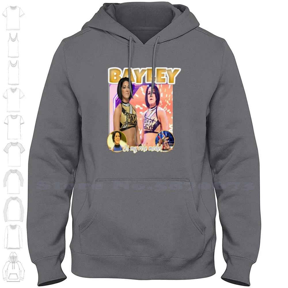 Bayley 100% Cotton Hoodie T-Shirt Lacey Evans Lynch Sassy Southern Belle Total Divas Alexa Bliss Bayley Charlotte Flair Natalya