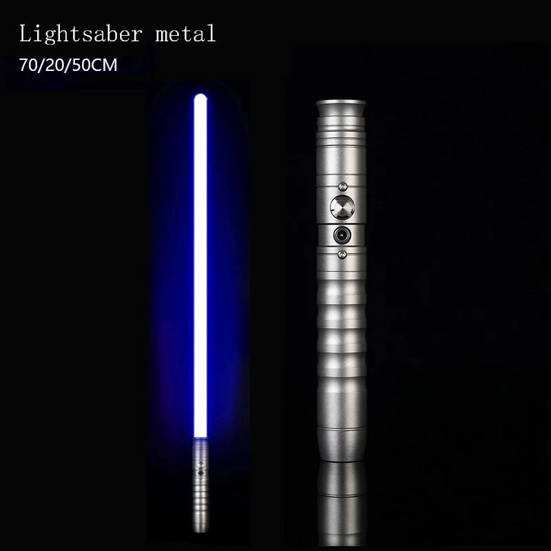 Lightsaber Toy Metal Handle Sabre Laser Luminous Yoy  LED Flashing Lightstick Glow In The Dark Rechargeable Sound  Handle Sword