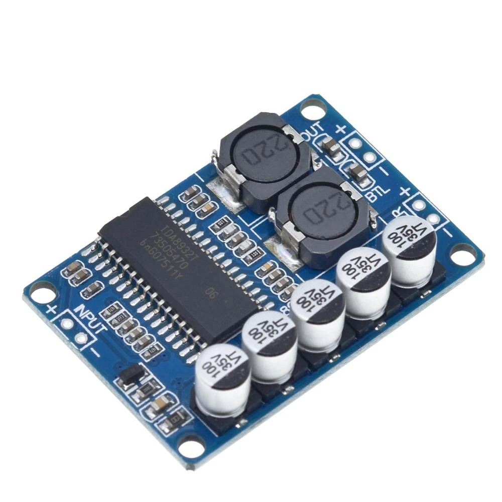 TZT 1/3PCS Digitales Leistungsverstärker-Modul 35W Mono-Verstärkermodul Hochleistungs-TDA8932 mit geringem Stromverbrauch – Detail 3