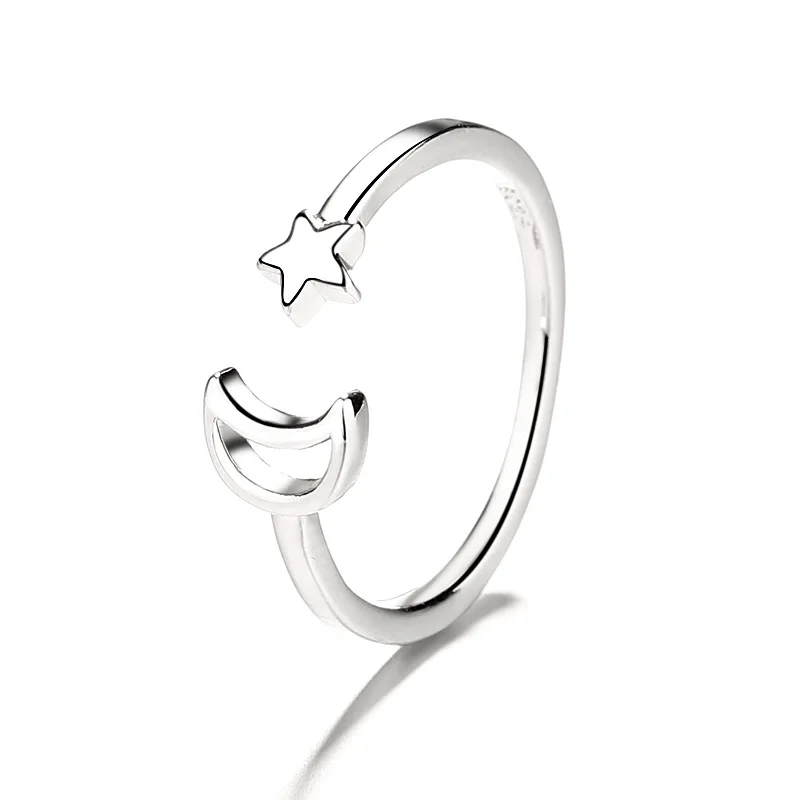 Versilberte Blütenblätter-Ringe für Frauen, süßer, schlichter, modischer, offener, verstellbarer Schmetterlingsring, Partyschmuck, Geburtstagsgeschenk – Detail 22
