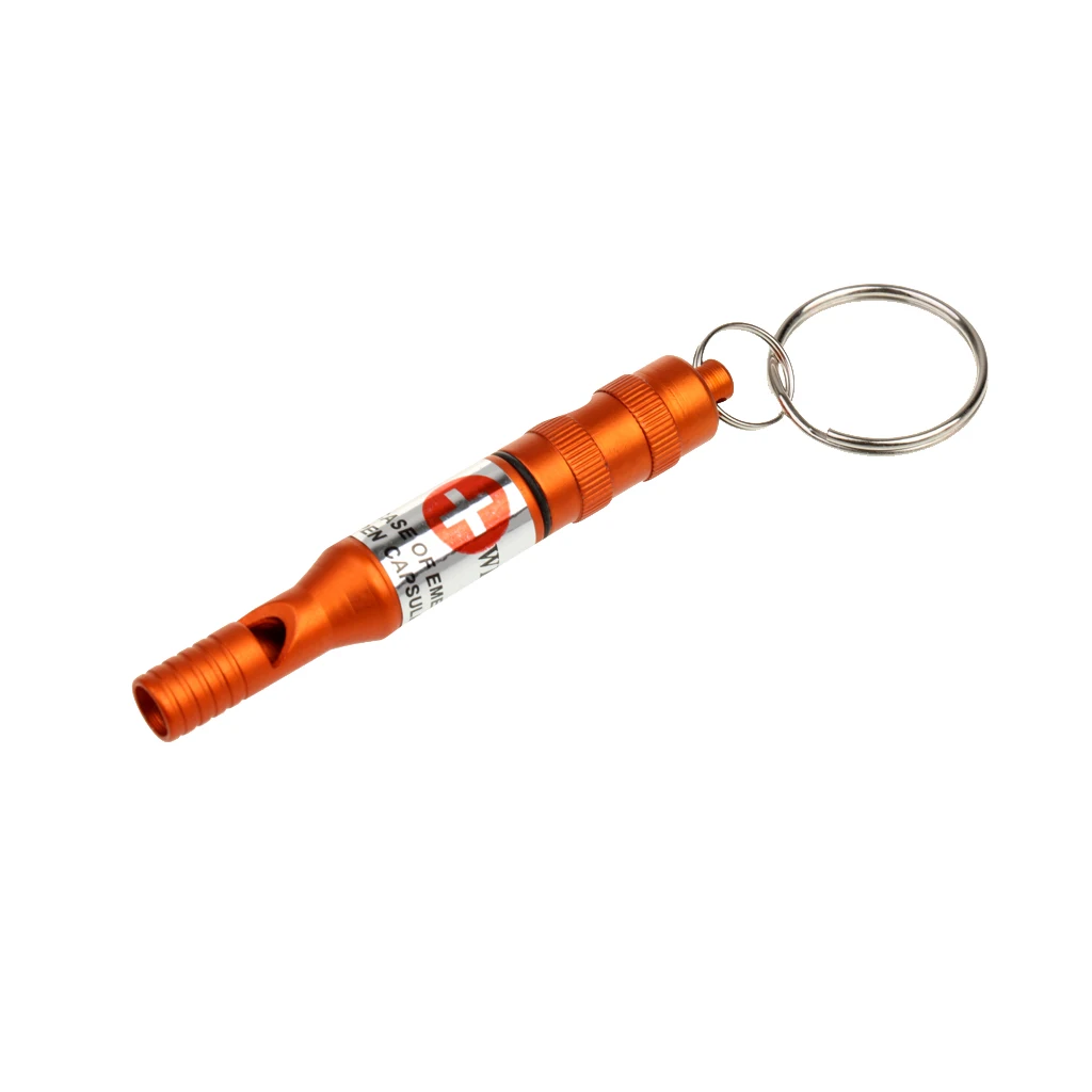 Mini Emergency Whistle - Survival, Key Ring, Keychain, Backpack Hanging, Camping