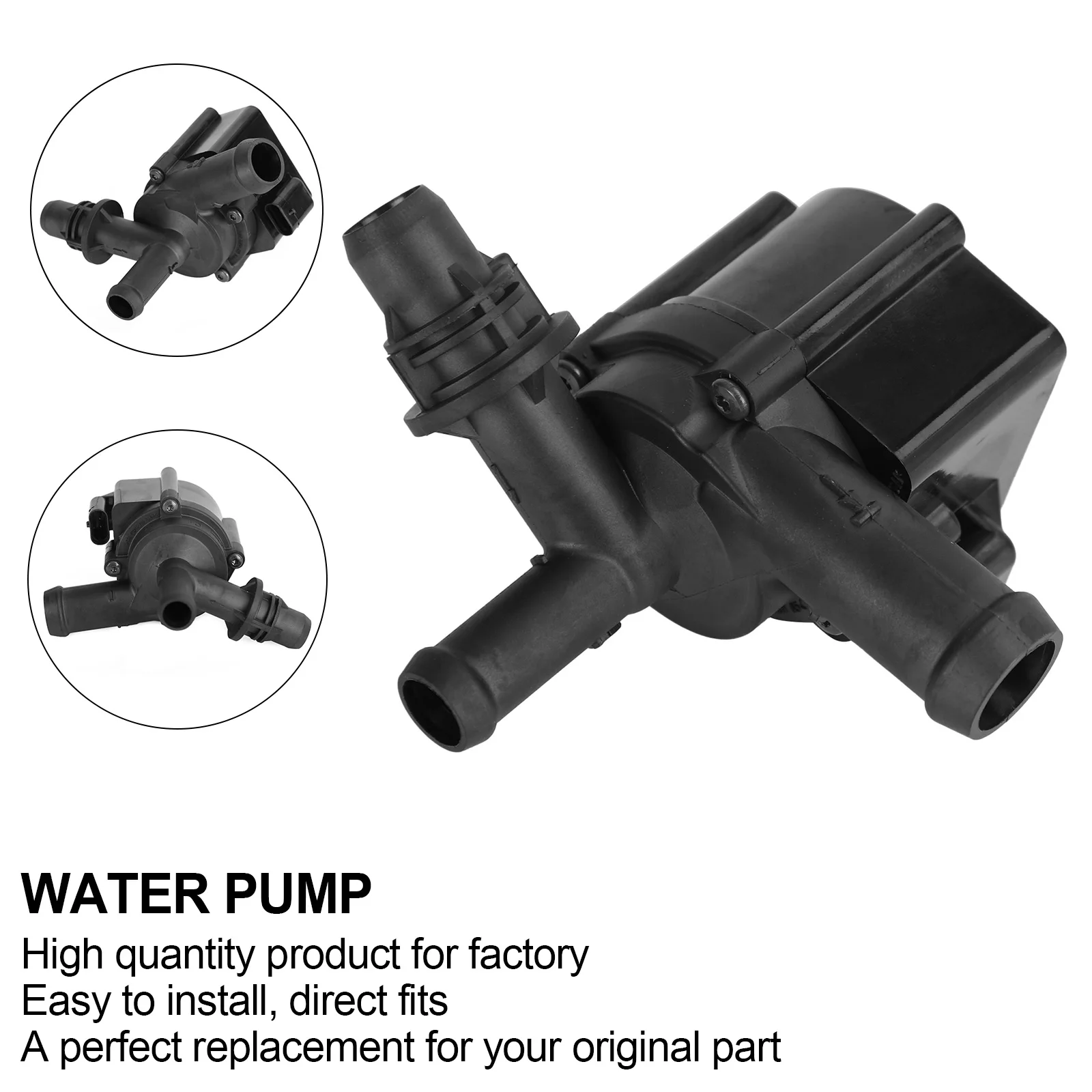 Artudatech 11518616992 Auxillary Water Coolant Pump For BMW 114i 116i 118i 120i 316i 10-16 Car Accessories