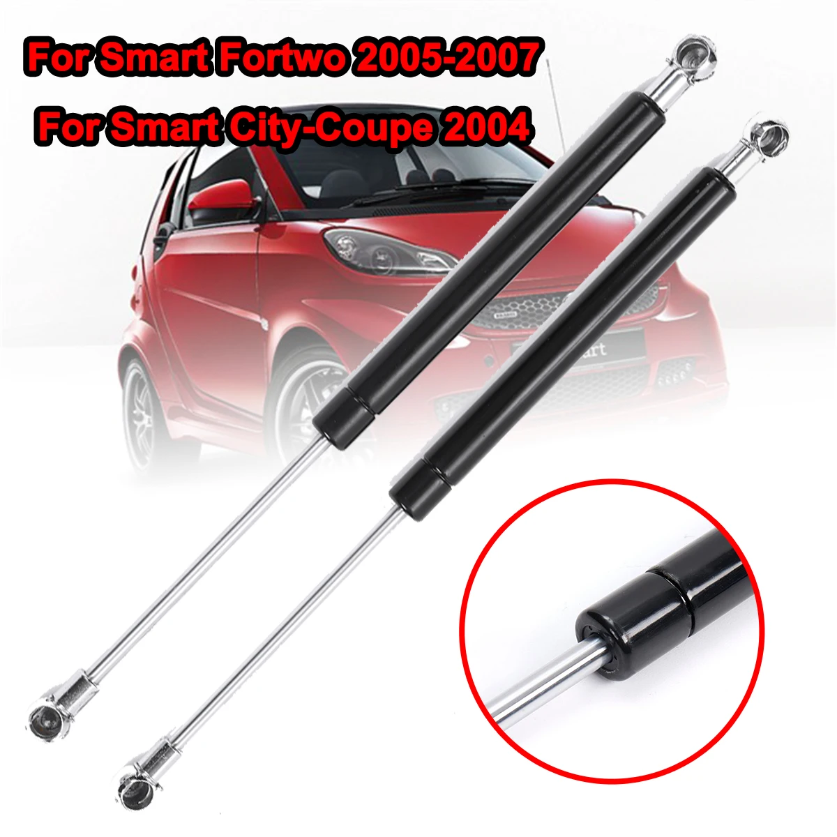 

Car Rear Tailgate Trunk Shock Strut Struts Bars Support Props Rod Arm Gas Spring 113000013 For Smart Fortwo 2005-2007 City-Coupe