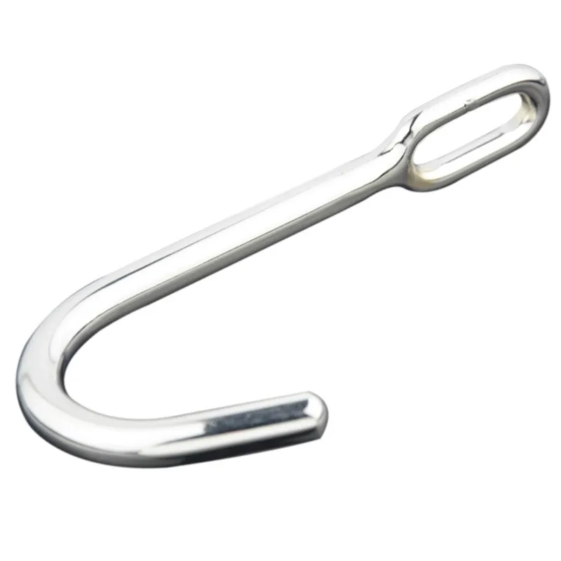 304 Stainless Steel Anal Hook 1.2cm Diameter Male Adult games Anal toys  Anal Butt Plug Anal Dilator Sex Products Anal Sex Toys
