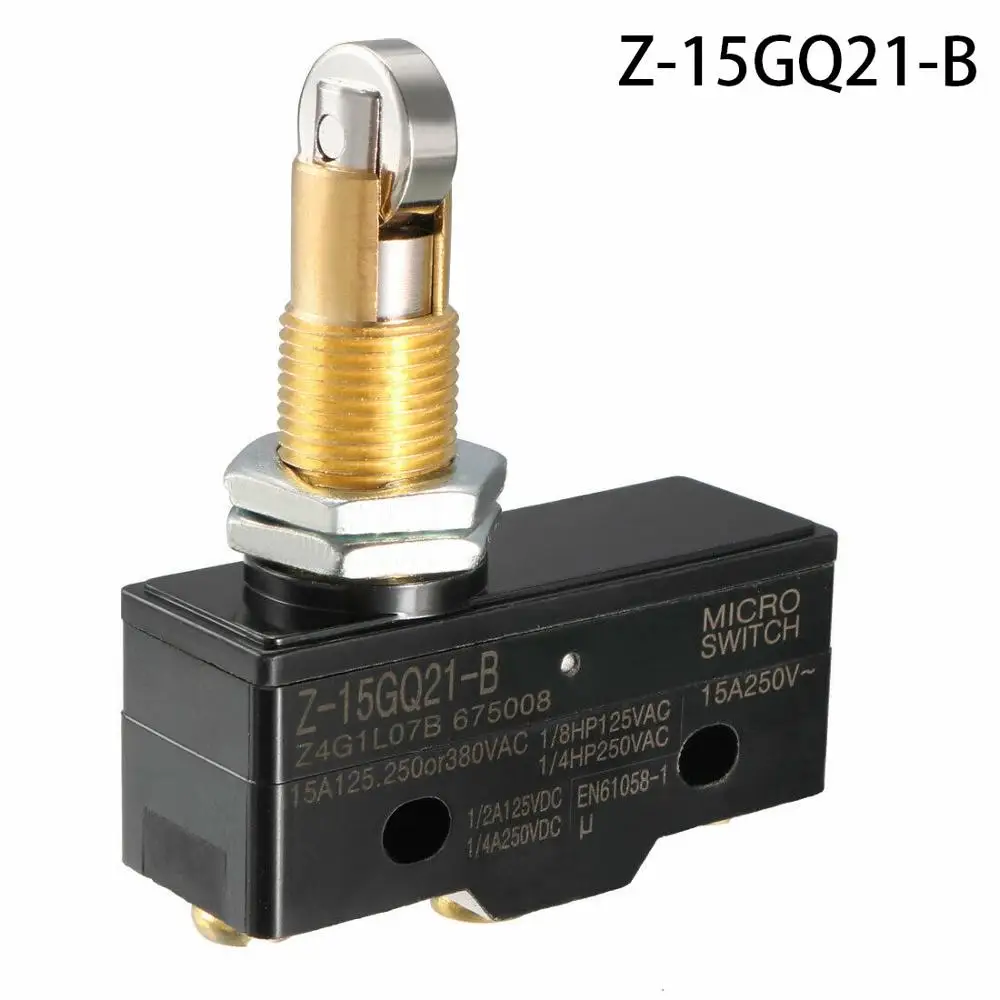 1PCS Z-15GQ21-B Honeywell 3 Pin Snap Action Micro Switches Sensor Button With Screw Terminals