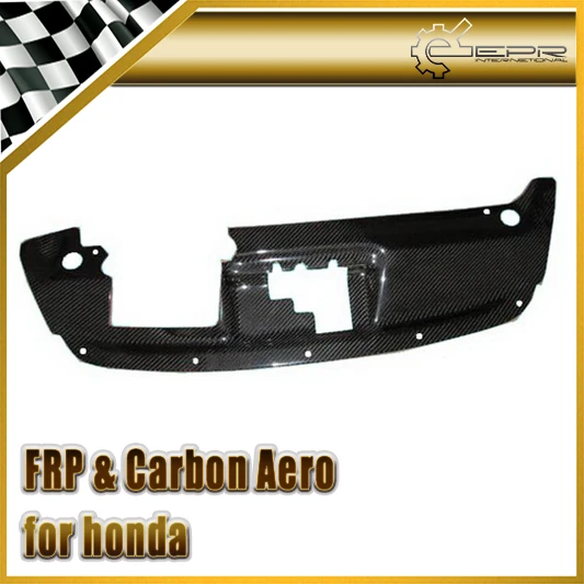 Car-styling For Honda S2000 AP2 Js Style Carbon Fiber Cooling Panel Pre-cut Glossy Fibre Engine Body Kit Racing Water Tank Cover