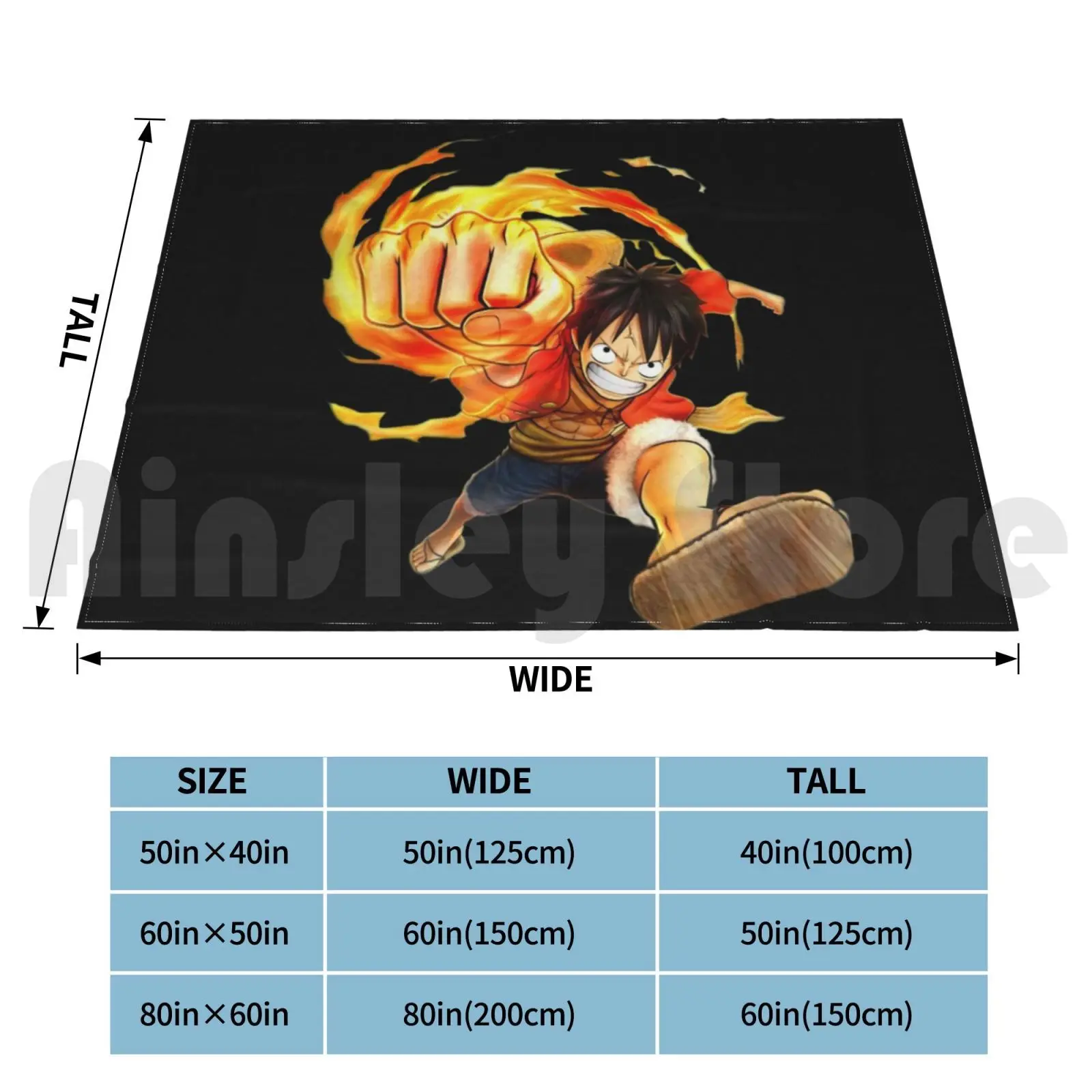 Angry Luffy Shirt Blanket Fashion Custom Luffy Anime Zoro Manga Nami Usopp Chopper Pirates