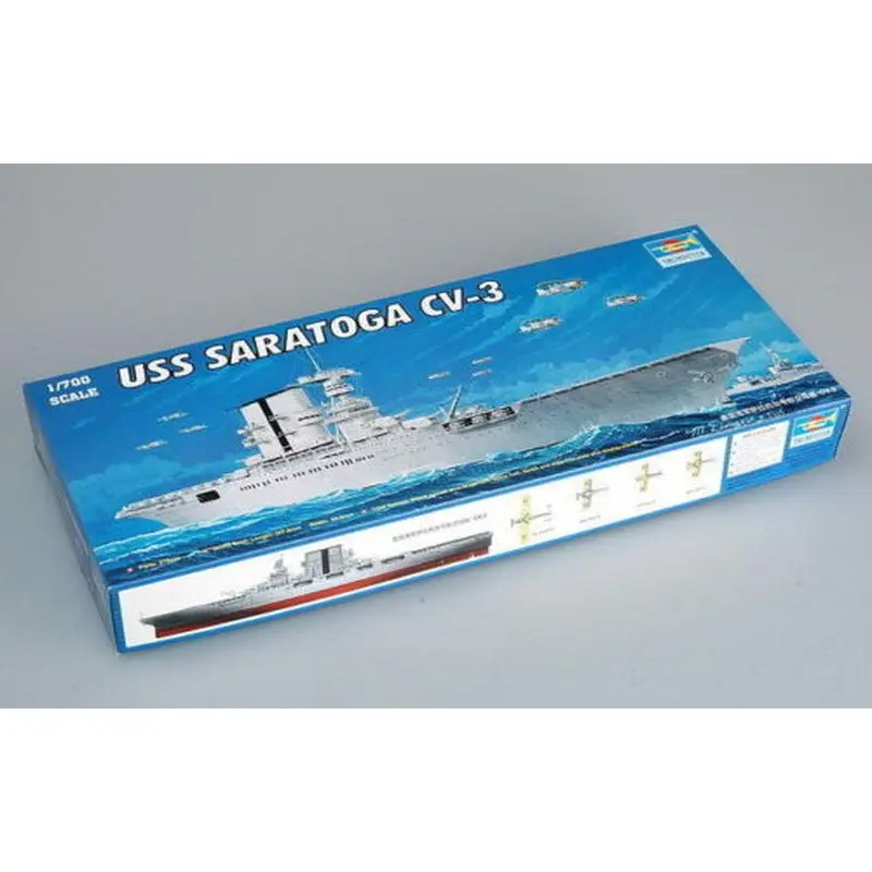 Trumpeter 05738 1/700 USS SARATOGA CV-3 - Scale Model Kit