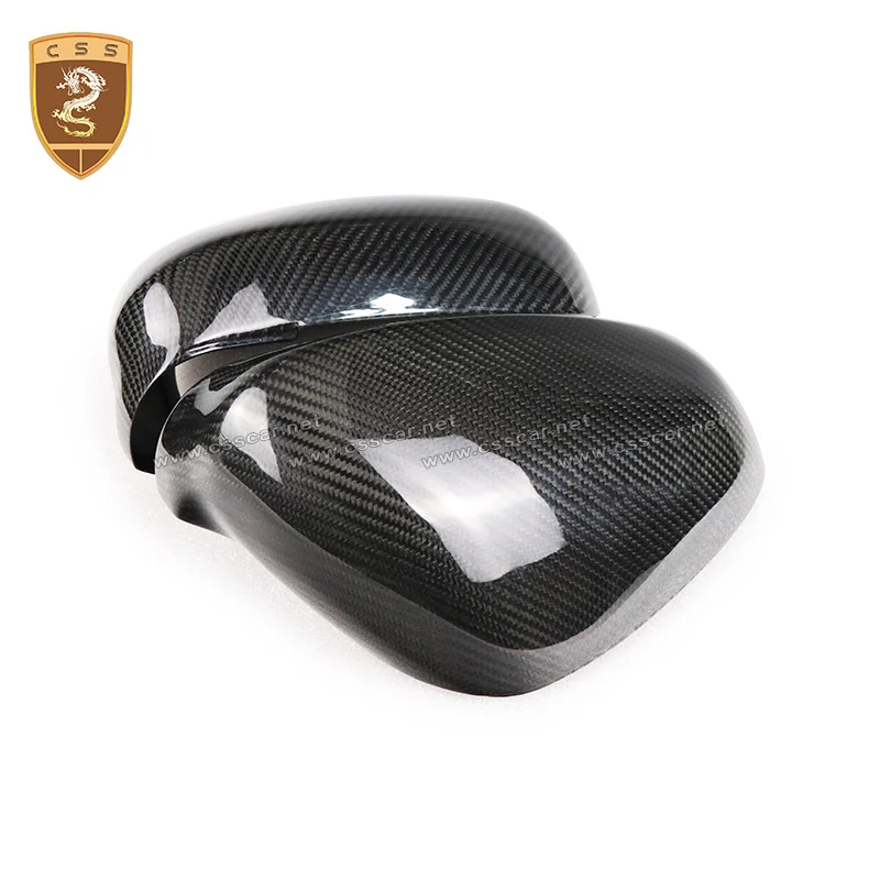 Full Carbon Fiber Mirror Cover For Maserati GranTurismo GranCabrio GTS Style Cover Parts dry carbon rearview mirror shell 00411