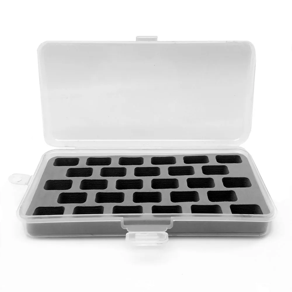 Transparent Bobbin Storage Box for Organizing Supplies