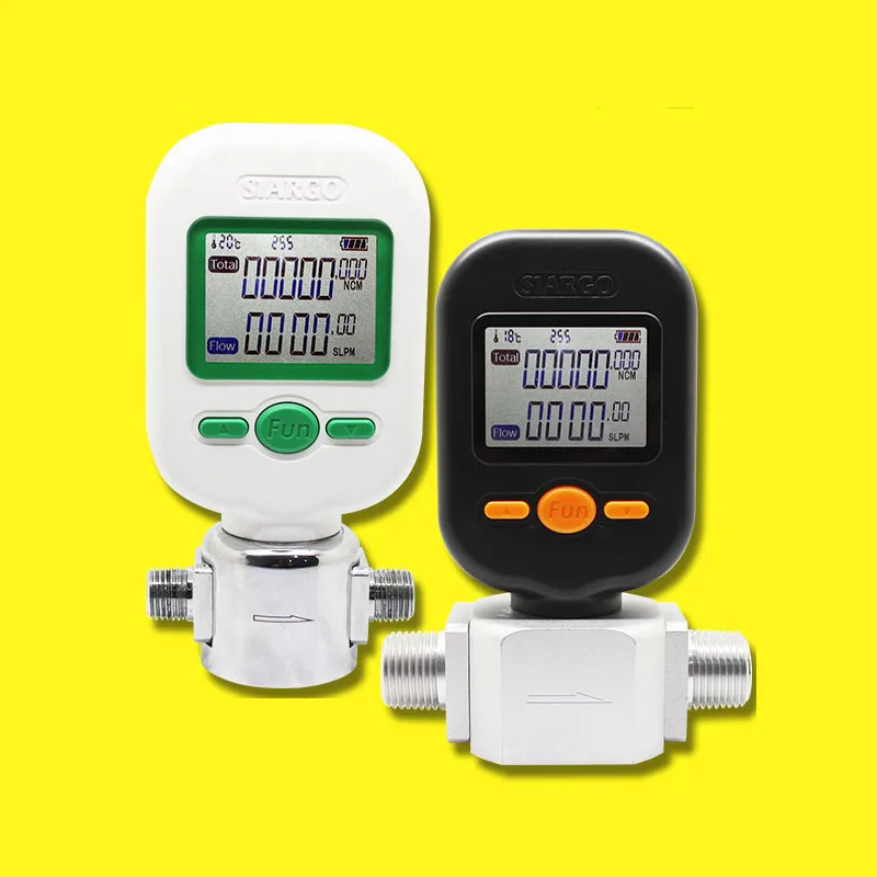 MF5706 (0-10L/25L) Gas Mass Flow Meters MF5712 (0-200L) Digital Gas Flow Meters Compressed Air Digital Display Tester Flowmeter