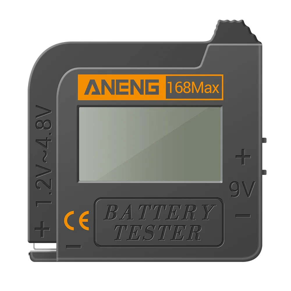 ANENG 168Max Digital Lithium Battery Capacity Tester LCD Battery Voltage Tester Battery Capacity Diagnostic Tool Dropship